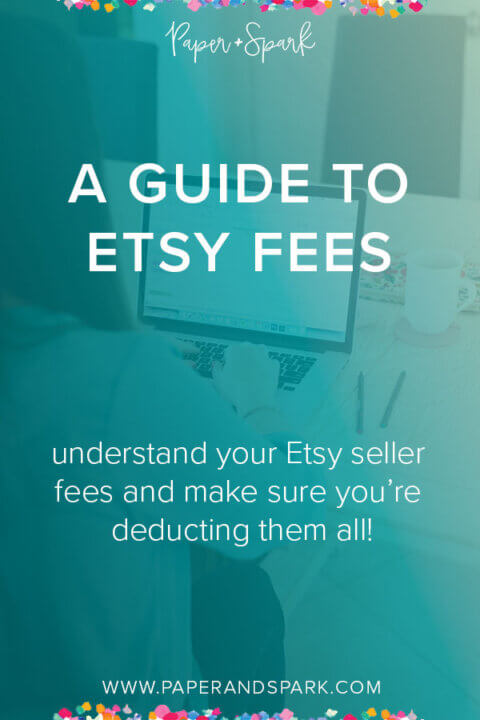 Etsy fees  a guide to Etsy seller fees  Paper and Spark