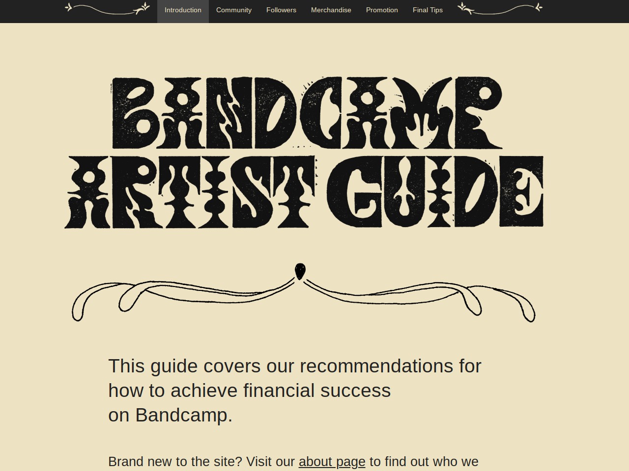 Bandcamp Official Artist Guide  Recommendations  Buzzsonic