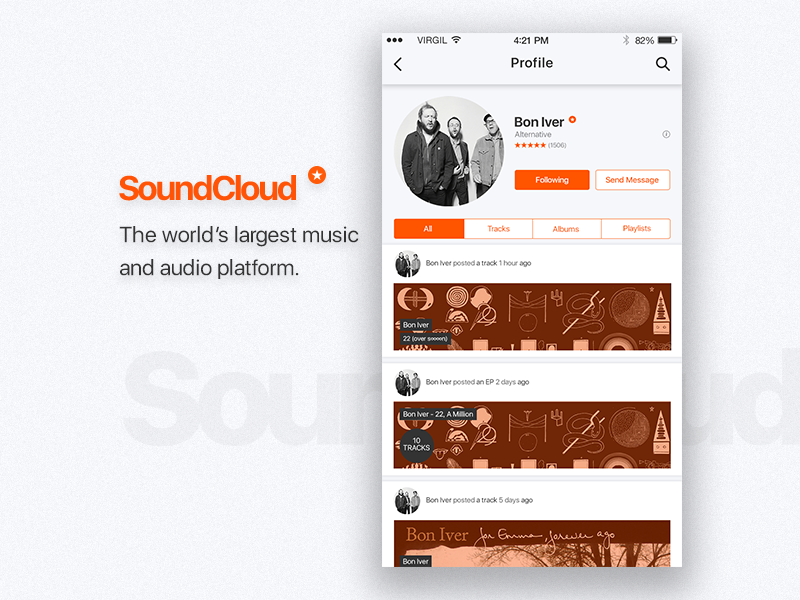 Create a Stunning Soundcloud Profile Customizer