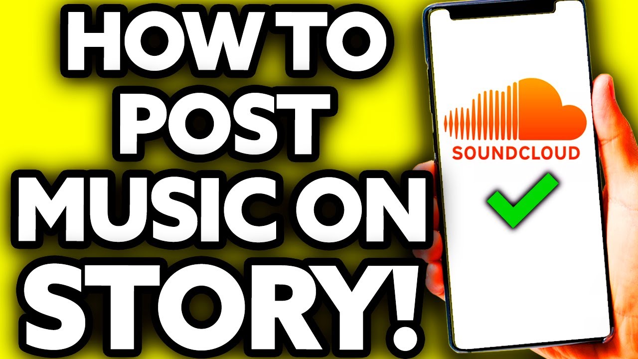 How To Post Soundcloud Music on Instagram Story With Sound  YouTube
