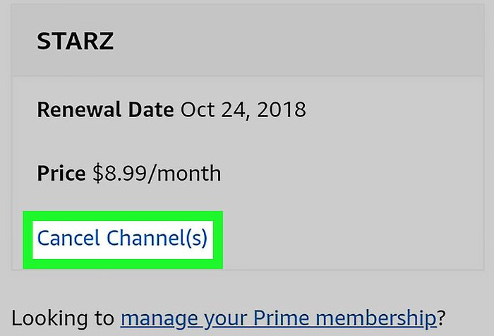 How to Cancel Amazon Streaming