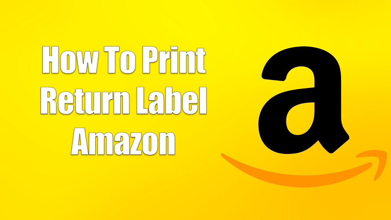 How to Obtain a Return Label from Amazon