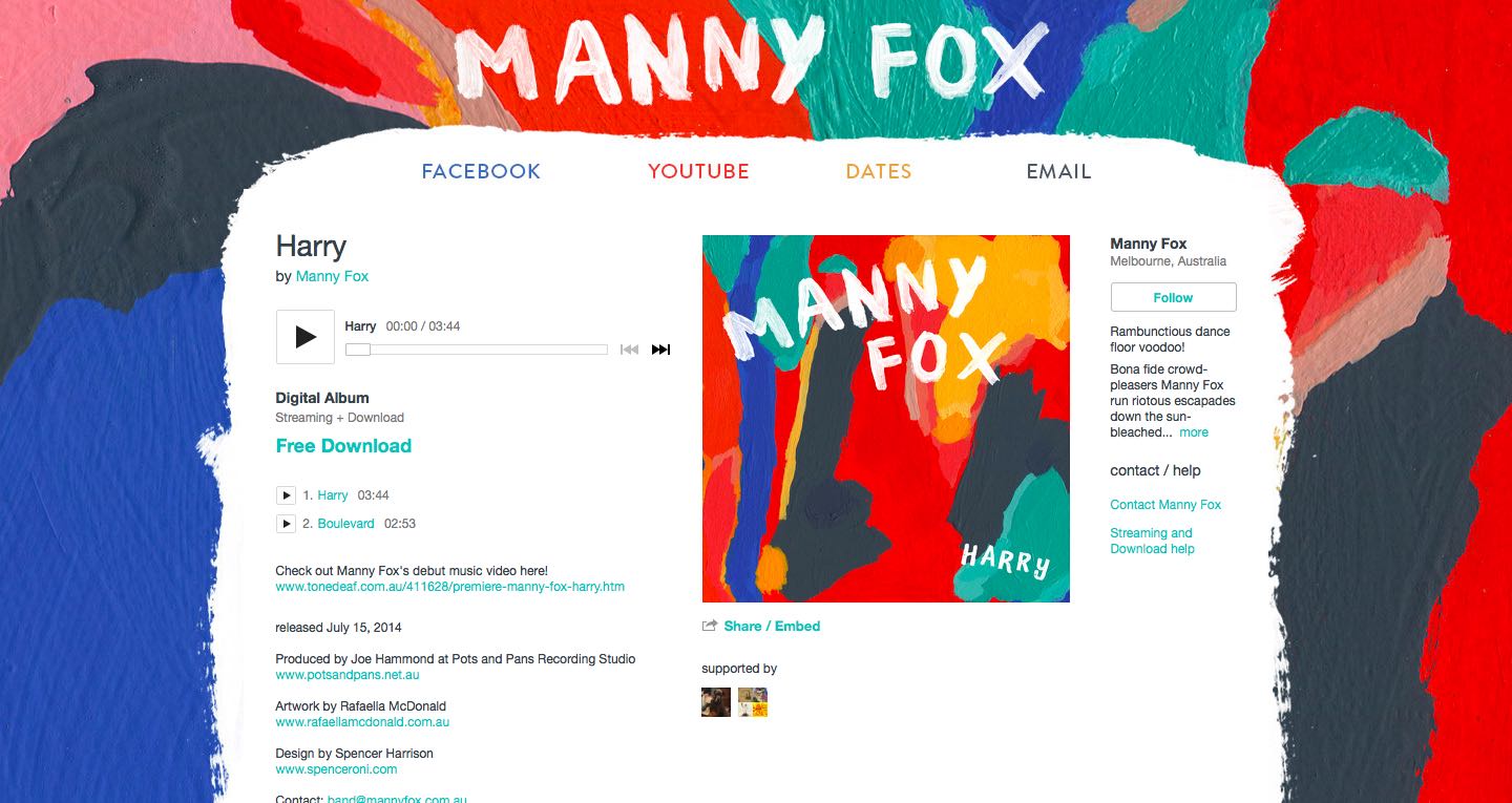 Bandcamp design tutorial  Bandcamp Help Center