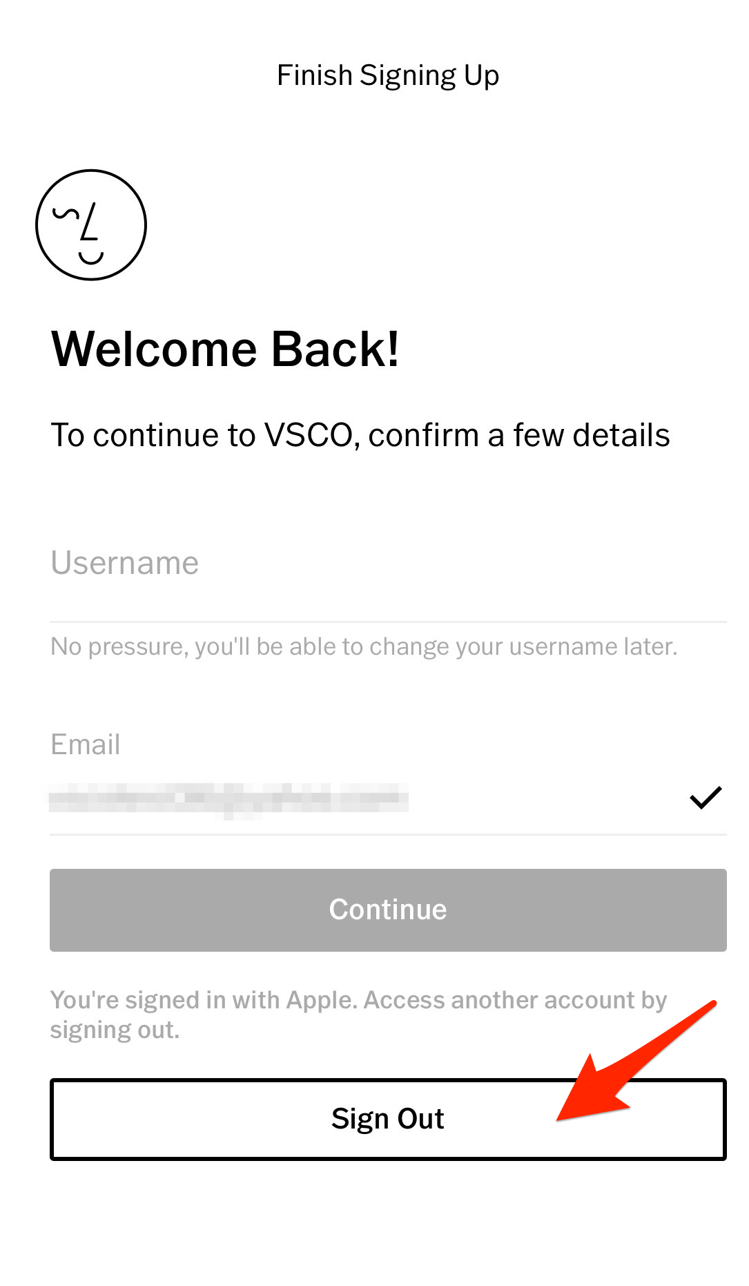 How to Create a New VSCO Account