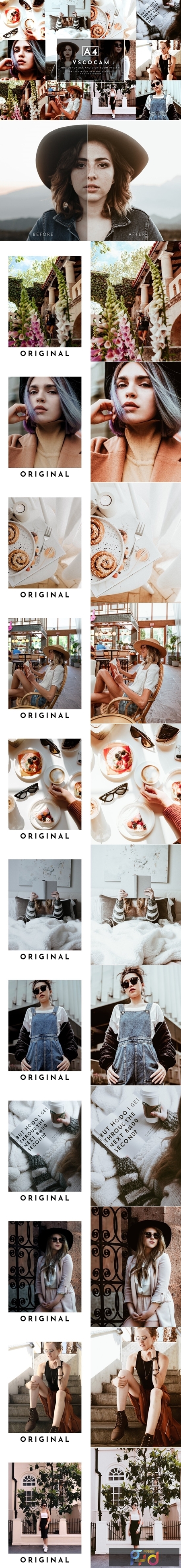 VSCO A4 LightroomACR Presets Pack  GraphicUX