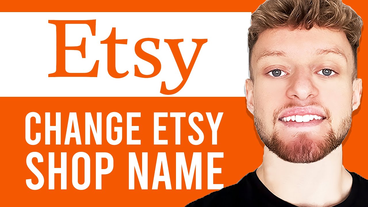 How To Change Your Etsy Shop Name Easy  YouTube