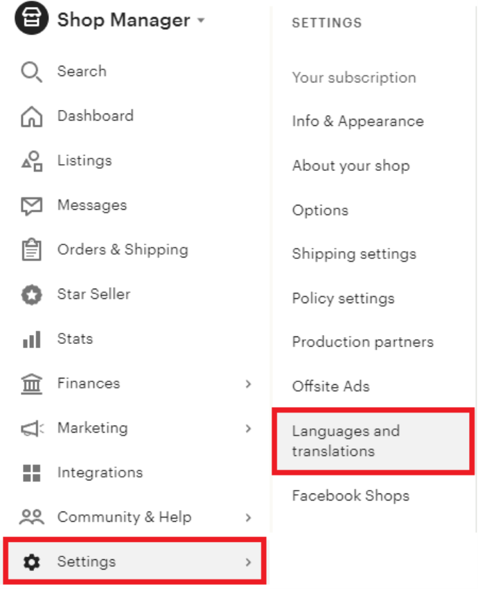 Translate Etsy listings  How to guide