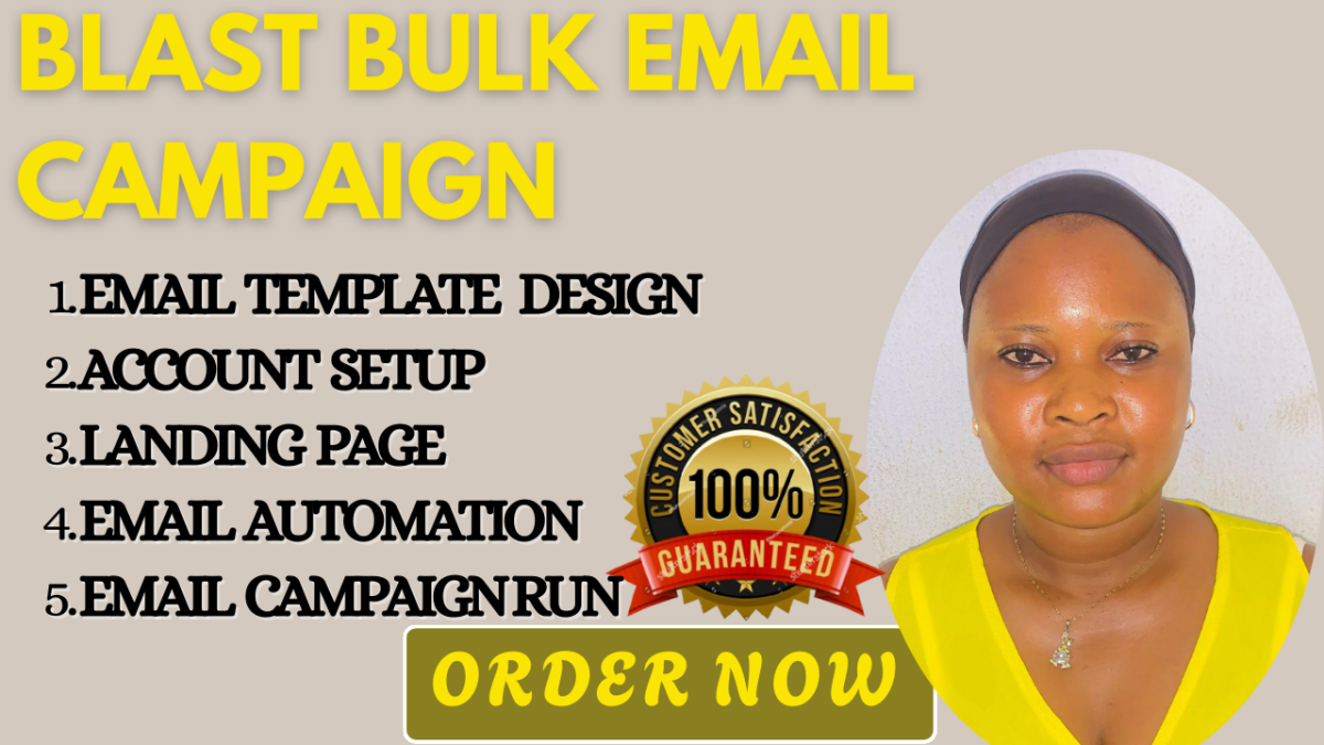 I Will Set Up Email Blast Cold Email Bulk Email Marketing Campaign to Your Target Leads