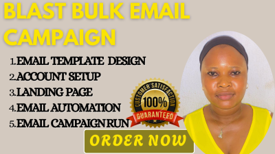 I Will Set Up Email Blast Cold Email Bulk Email Marketing Campaign to Your Target Leads