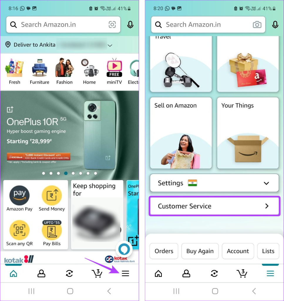 How to Contact Customer Service at Amazon