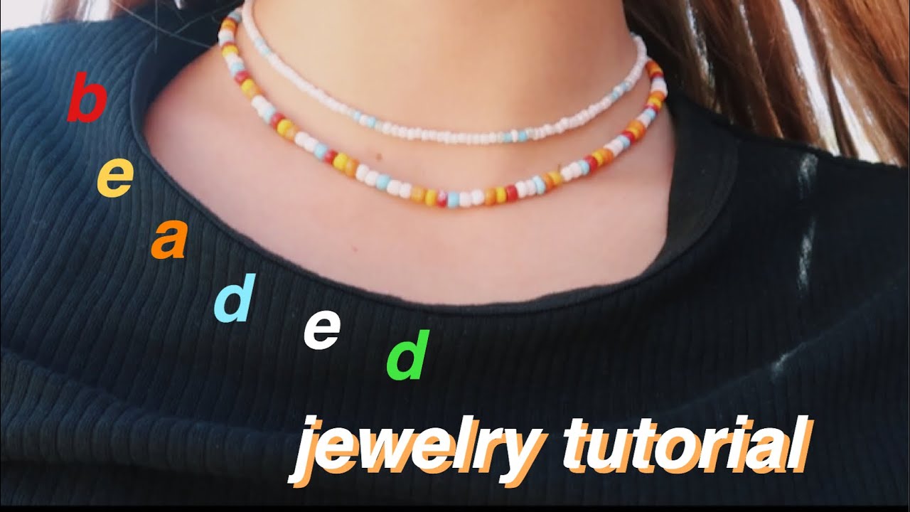 Beaded Jewelry Tutorial  VSCO bracelets with Katie  YouTube