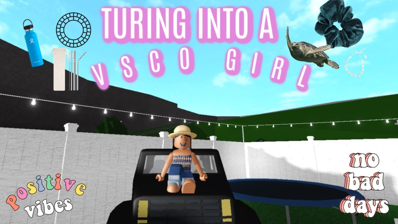 LIVING like a VSCO girl for a day  transformation I Roblox Bloxburg 