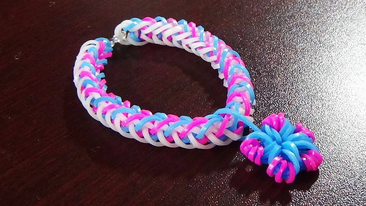 How To Make A Beautiful Bracelet With Rubber Bands  Loom Bracelet Band 