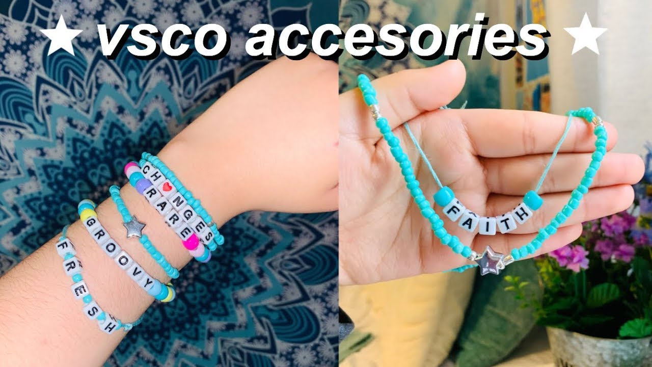 DIY VSCO ACCESORIES bracelets  necklaces  How To Make Vsco 