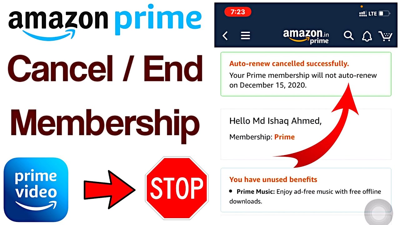 How to Cancel My Amazon Prime Membership