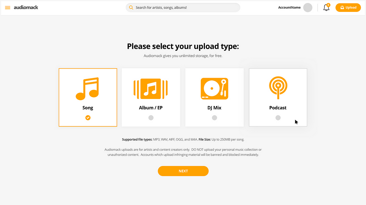 Ultimate Guide to the Audiomack Upload Process