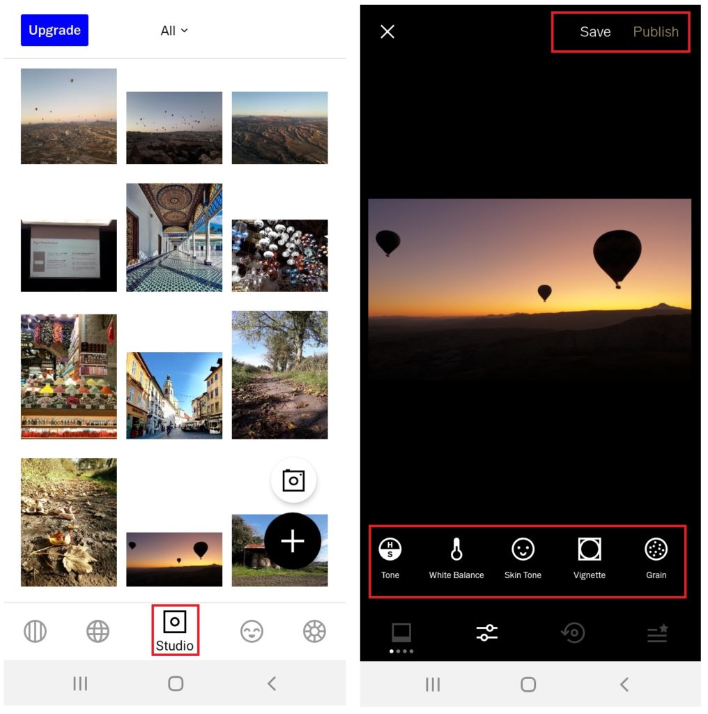 How to use vsco app as social media  webssafas
