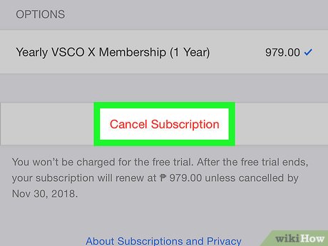 How to Cancel Your VSCO Membership