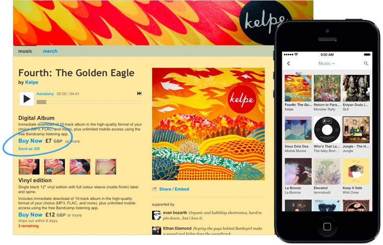 Thank You Its a Gift  Bandcamp Updates