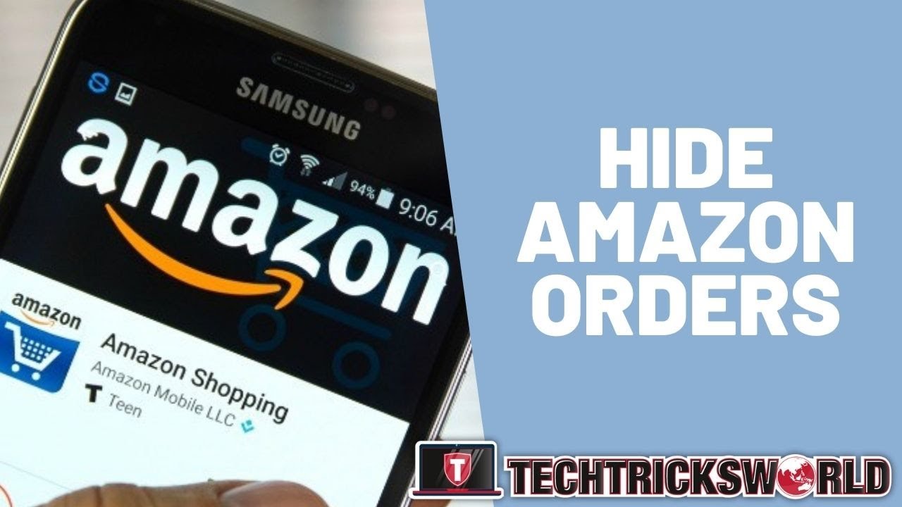 How to Hide Amazon Orders for Privacy