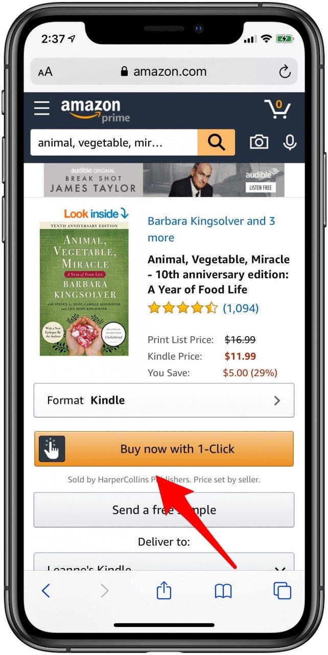 How to Buy Kindle Books on Amazon