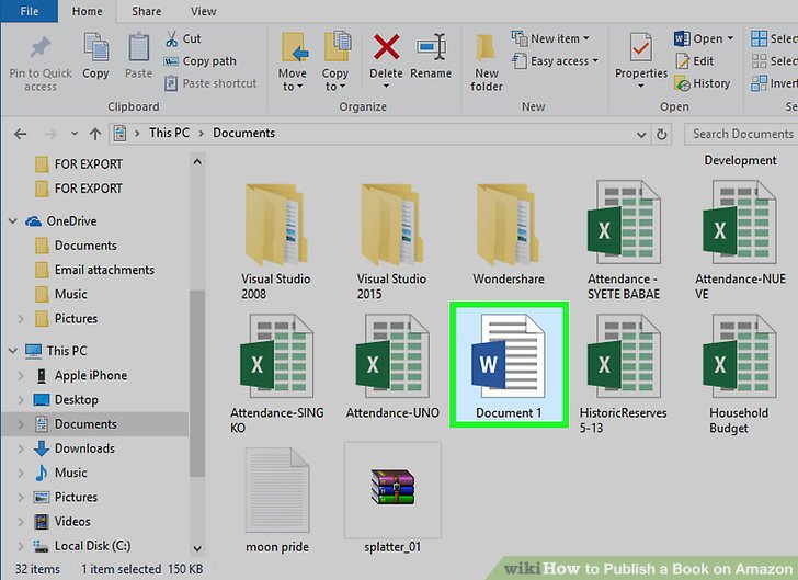 How to Publish a Book on Amazon