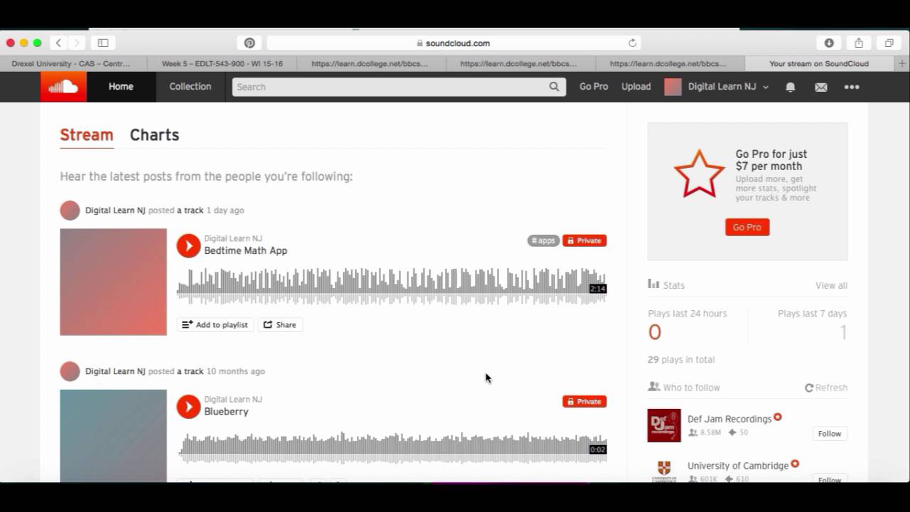 How to Upload a file to Soundcloud  YouTube