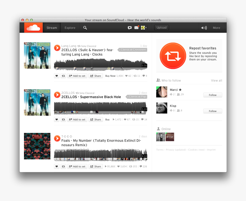 The Right Apps For Running Soundcloud On Your Mac  Cumulus App Mac 