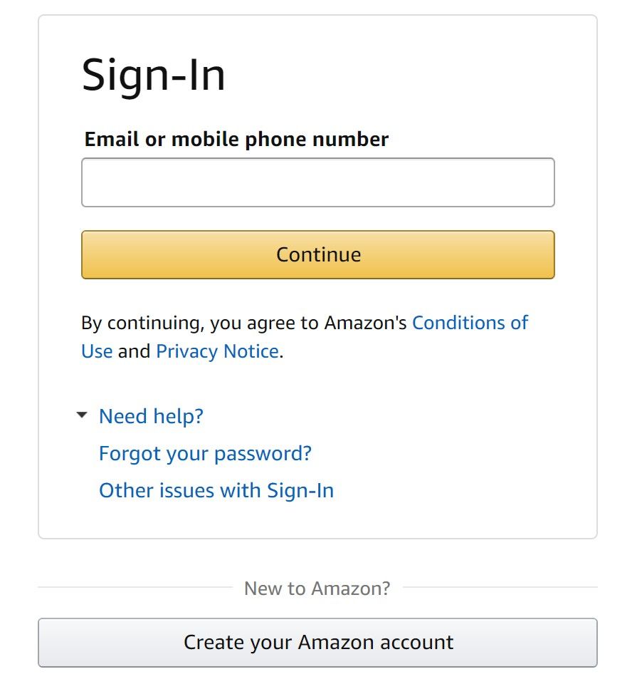How to change or reset your Amazon password