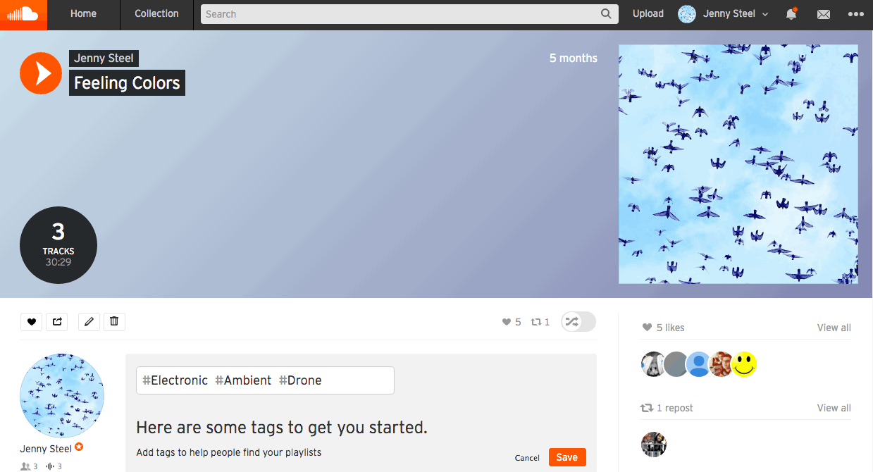 How to Change Your SoundCloud Playlist to an Album  DIY Musician