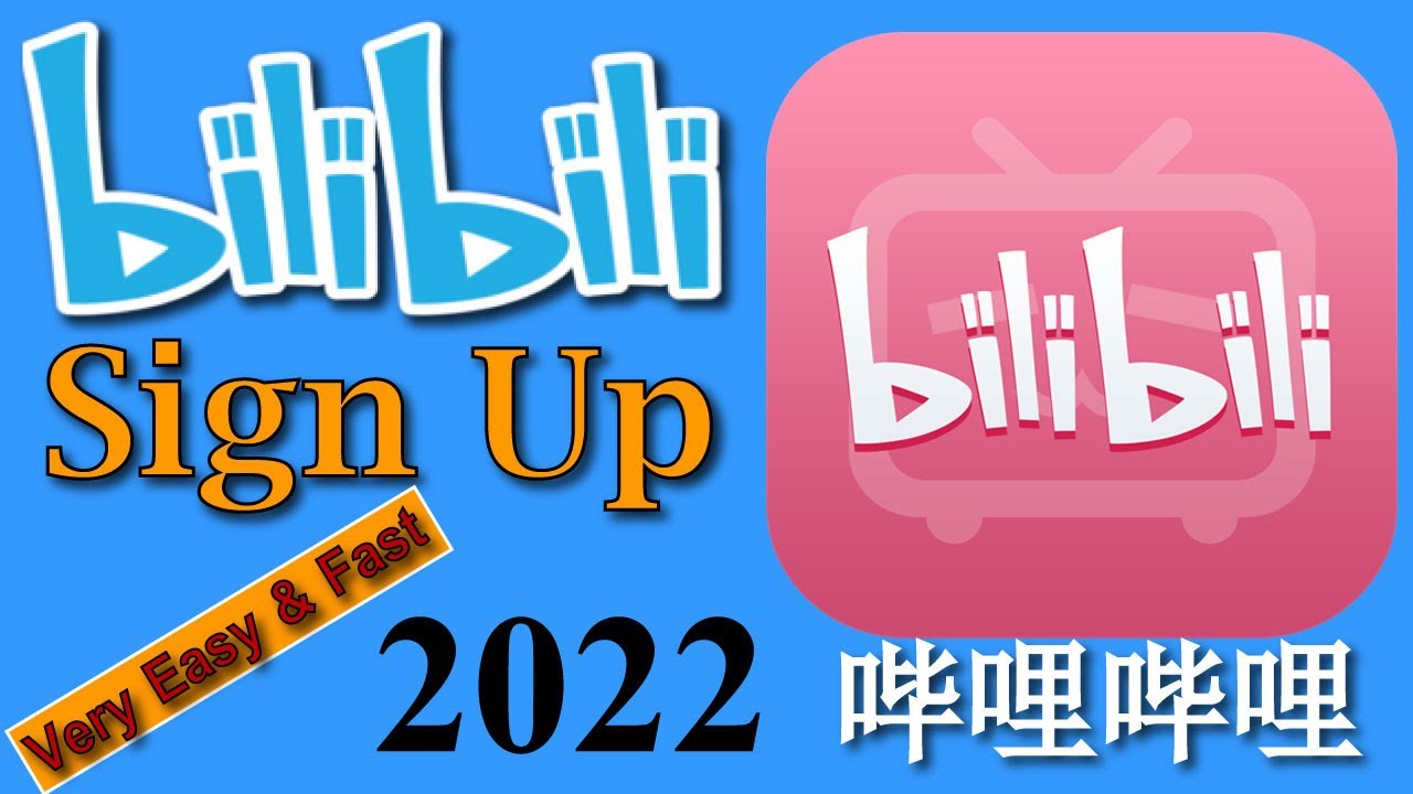 How To Sign Up bilibili Account  How to create bilibili account 
