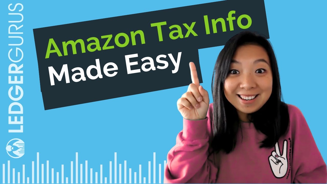 How to find and understand your Amazon Sales Tax Report  YouTube