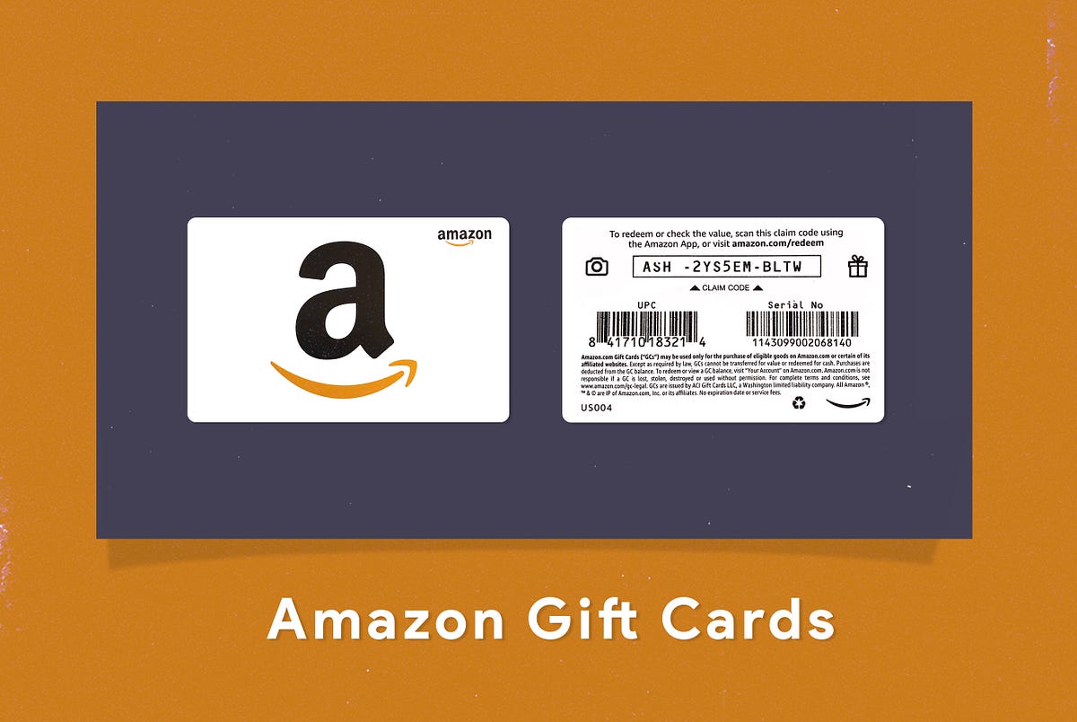 306 Amazon Gift Cards How To Redeem  by Mike Murphy  Medium