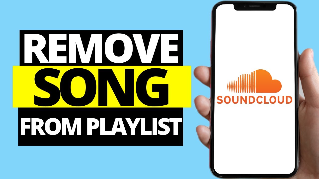 How To Remove Song From Your SoundCloud Playlist On Mobile App  YouTube