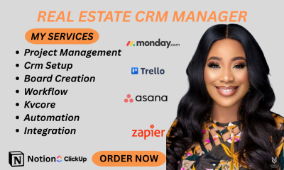 I will Lofty CRM, do Monday CRM, KVCore, Real Estate Brokerage, Sierra Interactive