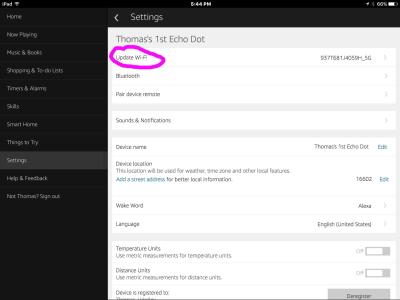 How to Change Your WiFi Password on Amazon Echo