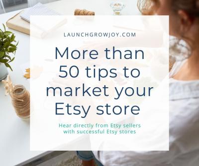 Effective Marketing Tips for Etsy Shops