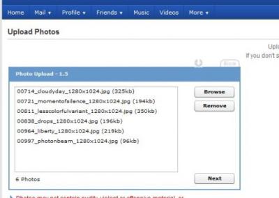 How to Effectively Post Pictures on Myspace