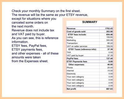 How to Deliver Spreadsheet Templates to Buy on Etsy