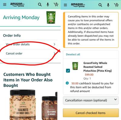 How to Cancel an Amazon Order After Shipping