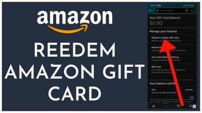 How to Redeem Amazon Gift Card Easily