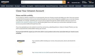 How to Delete Your Amazon Account Quickly and Easily