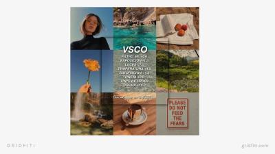 How to Make a Recipe on VSCO