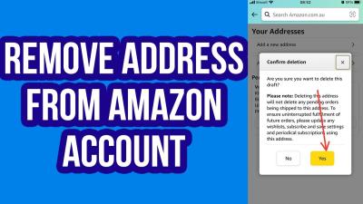 How to Delete Addresses on Amazon