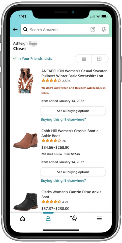 How to Look Up Someone's Wishlist on Amazon