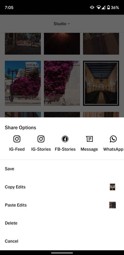 How to Delete Multiple Pictures on VSCO