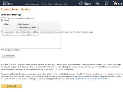 Email Amazon Seller Effectively and Efficiently