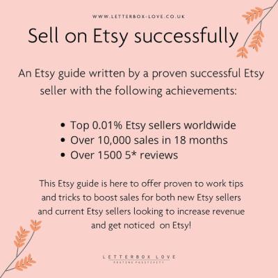 How to Successfully Sell on Etsy