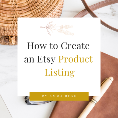 Ultimate Guide to Crafting Winning Etsy Product Listings