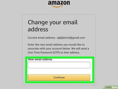 How to Update Your Amazon Email Address